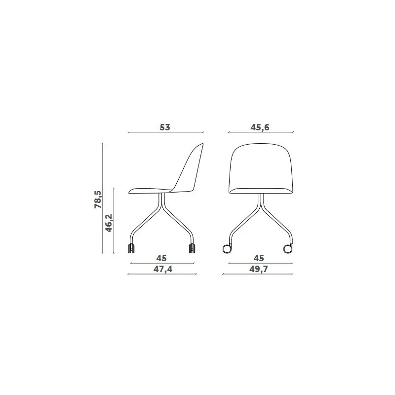 Sedia Mariolina Office Miniforms 8 Sedia Mariolina Office Miniforms - immagine 6