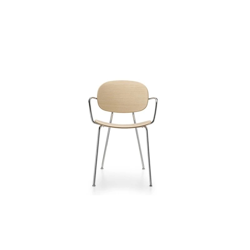 Sedia Tondina 4 Legs With Arms Infiniti Design 5 Sedia Tondina 4 Legs With Arms Infiniti Design - immagine 3