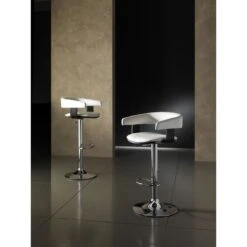 Sgabello Casting White Tomasucci -Arredare Moderno sgabello casting white tomasucci 1
