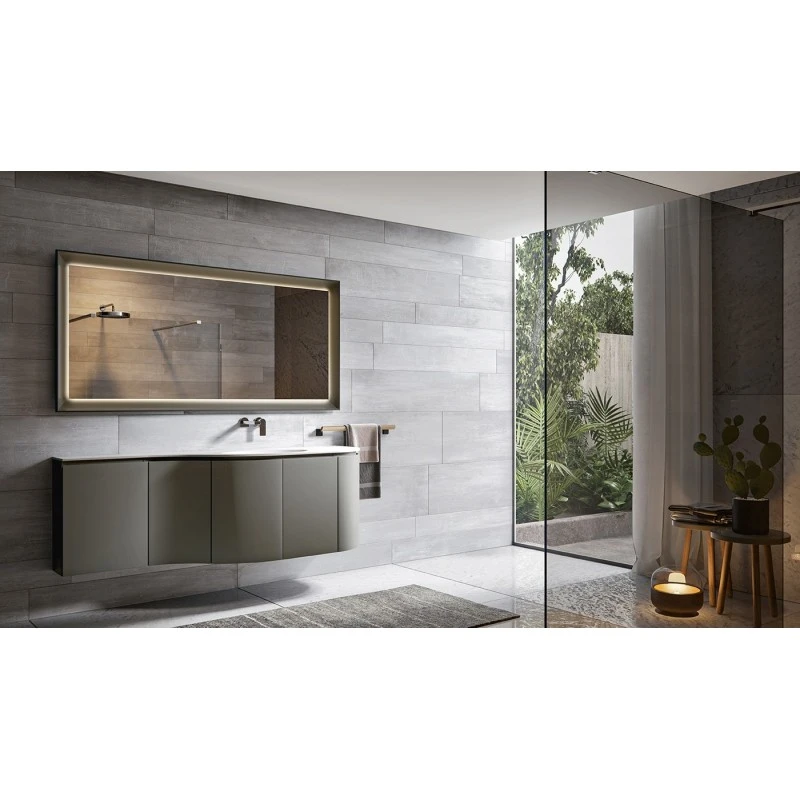 Specchio Con Cornice Retroilluminata Edoné 10 Specchio Con Cornice Retroilluminata Edoné - immagine 8