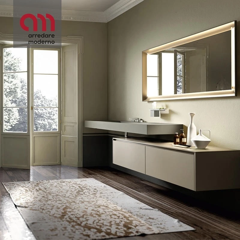 Specchio Con Cornice Retroilluminata Edoné 3 Specchio Con Cornice Retroilluminata Edoné