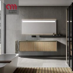 Specchio Con Fascia Illuminata Edoné