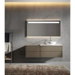Specchio Con Fascia Illuminata Edoné 11 Specchio Con Fascia Illuminata Edoné -Arredare Moderno specchio con fascia illuminata edone 4