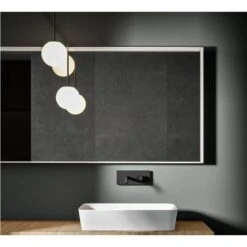 Specchio Con Telaio In Alluminio E LED Edoné 7 Specchio Con Telaio In Alluminio E LED Edoné -Arredare Moderno specchio con telaio in alluminio e led edone 1