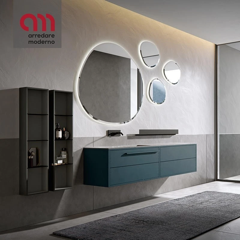 Specchio Irregolare Tondo Edoné 3 Specchio Irregolare Tondo Edoné