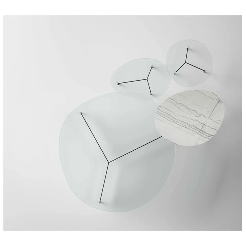 Tavolino After9 Tonelli Design Piano In Vetro 5 Tavolino After9 Tonelli Design Piano In Vetro - immagine 3