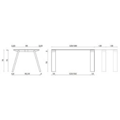 Tavolo Artù Plus Miniforms Allungabile -Arredare Moderno tavolo artu plus miniforms allungabile 4
