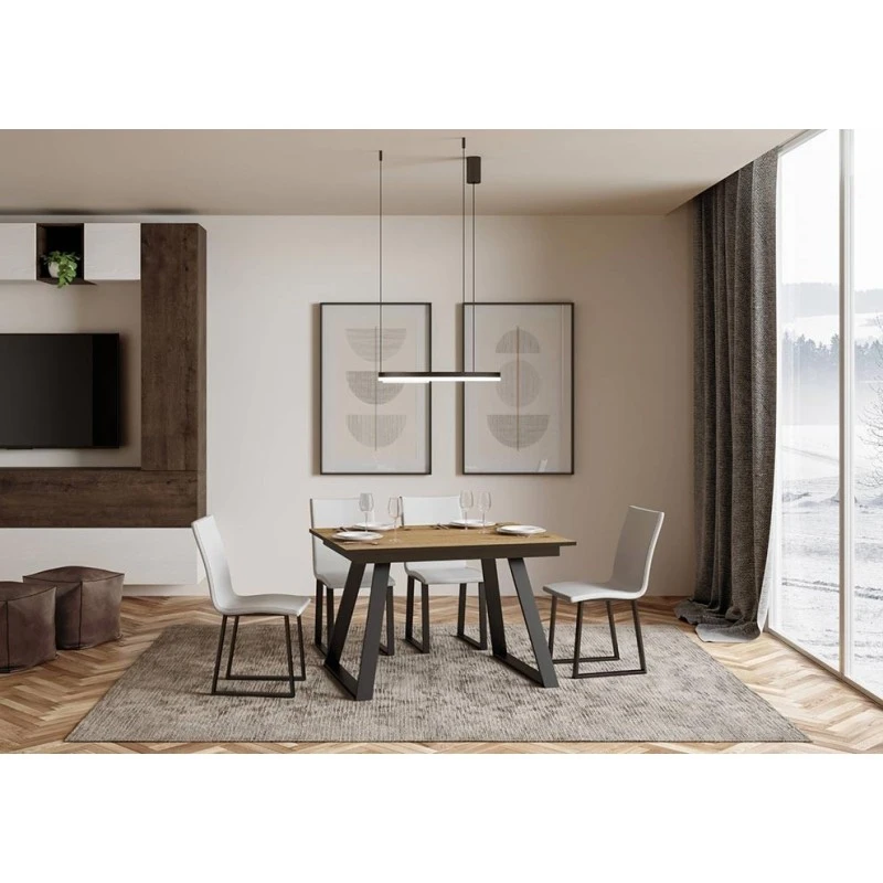 Tavolo Bernadette Itamoby Telaio Antracite 7 Tavolo Bernadette Itamoby Telaio Antracite - immagine 5