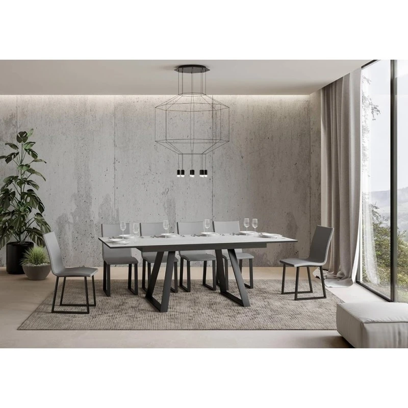 Tavolo Bernadette Itamoby Telaio Antracite 9 Tavolo Bernadette Itamoby Telaio Antracite - immagine 7