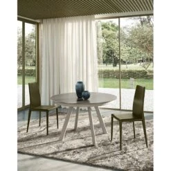 Tavolo Brooklyn Ingenia Casa Bontempi Allungabile Rotondo -Arredare Moderno tavolo brooklyn ingenia casa bontempi allungabile rotondo 8