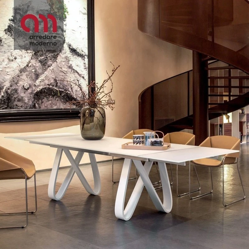 Tavolo Butterfly Tonin Casa Allungabile 3 Tavolo Butterfly Tonin Casa Allungabile