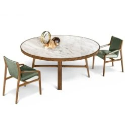 Tavolo Compass Alivar Rotondo -Arredare Moderno tavolo compass alivar rotondo 3