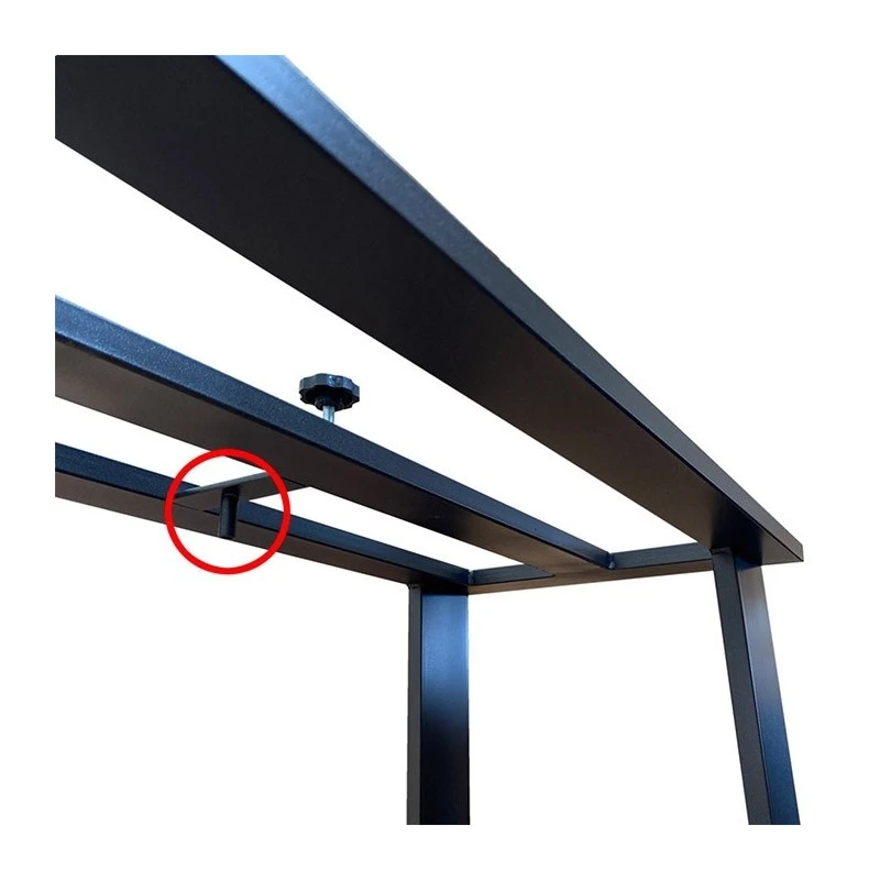 Tavolo Consolle Asia Itamoby Telaio Antracite 5 Tavolo Consolle Asia Itamoby Telaio Antracite - immagine 3