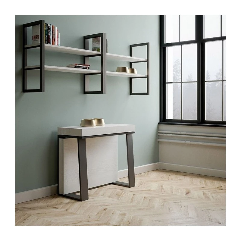 Tavolo Consolle Asia Itamoby Telaio Antracite 9 Tavolo Consolle Asia Itamoby Telaio Antracite - immagine 7