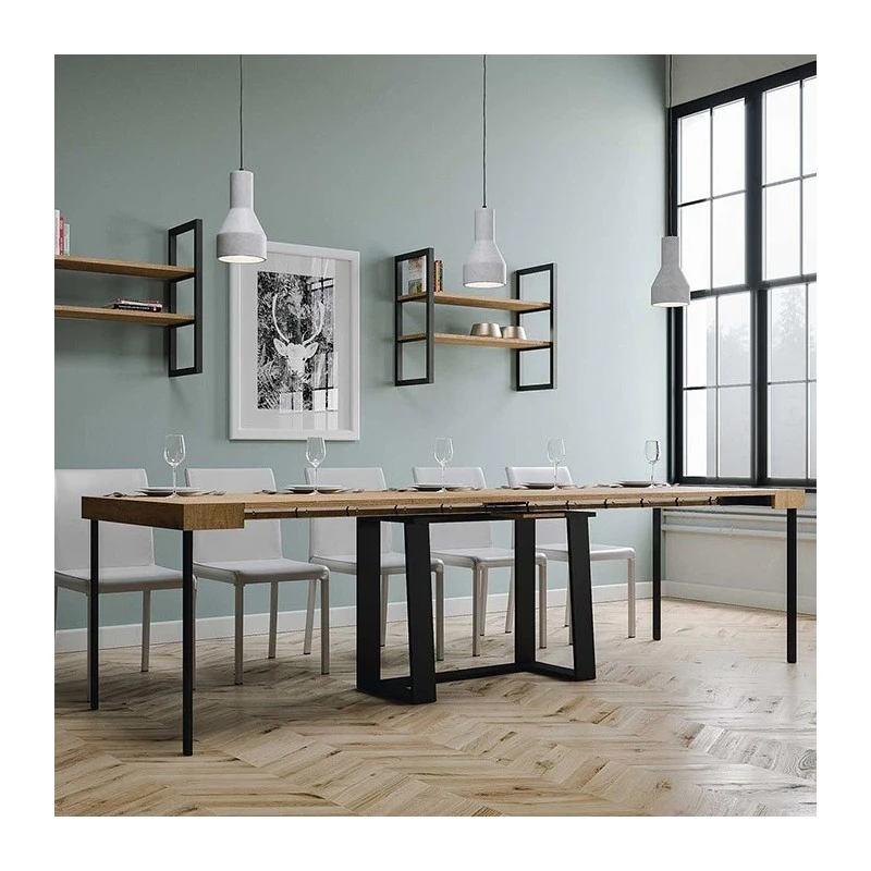 Tavolo Consolle Asia Itamoby Telaio Antracite 10 Tavolo Consolle Asia Itamoby Telaio Antracite - immagine 8