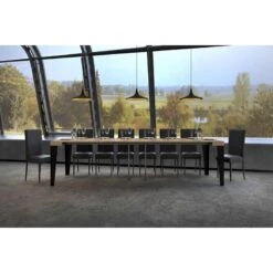 Tavolo Consolle Flame Itamoby Telaio Antracite 12 Tavolo Consolle Flame Itamoby Telaio Antracite -Arredare Moderno tavolo consolle flame itamoby telaio antracite 4