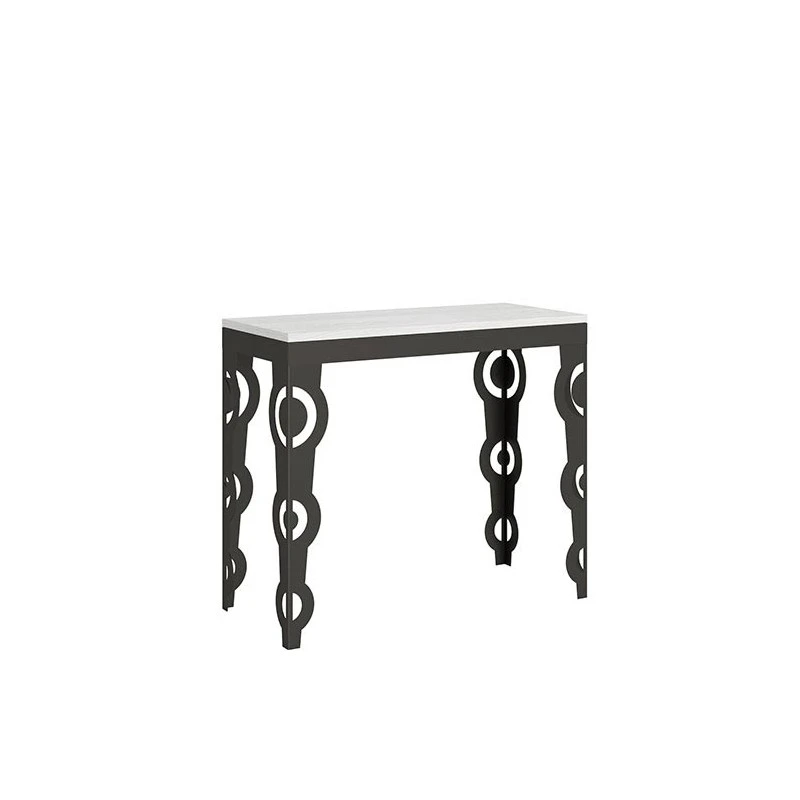 Tavolo Consolle Karamay Evolution Itamoby Telaio Antracite 8 Tavolo Consolle Karamay Evolution Itamoby Telaio Antracite - immagine 6