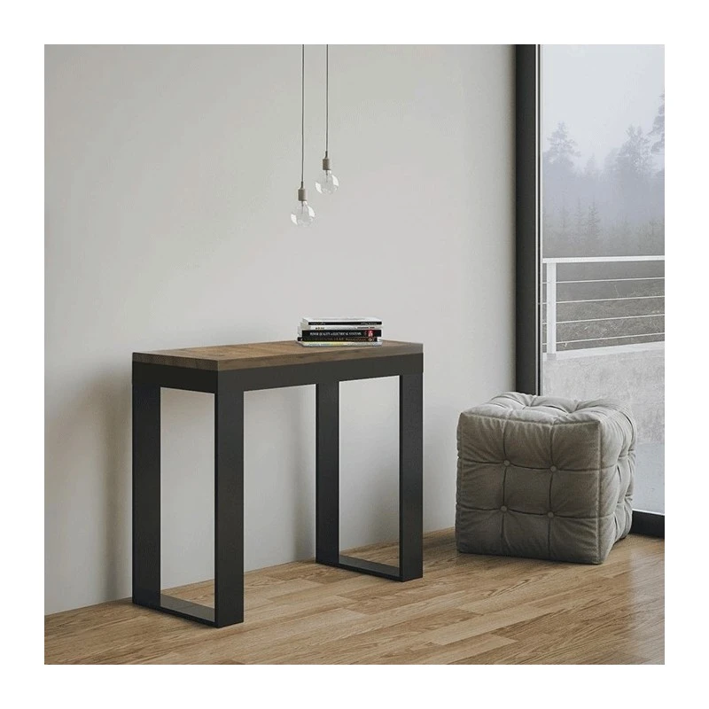 Tavolo Consolle Tecno Evolution Itamoby Telaio Antracite 9 Tavolo Consolle Tecno Evolution Itamoby Telaio Antracite - immagine 7