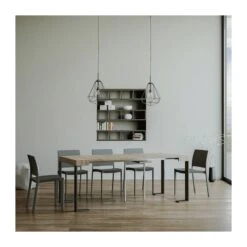 Tavolo Consolle Tecno Itamoby Telaio Antracite 12 Tavolo Consolle Tecno Itamoby Telaio Antracite -Arredare Moderno tavolo consolle tecno itamoby telaio antracite 3