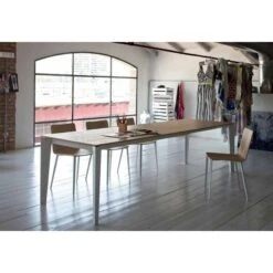 Tavolo Cruz Bontempi Casa 20.27 Allungabile 11 Tavolo Cruz Bontempi Casa 20.27 Allungabile -Arredare Moderno tavolo cruz 2027 allungabile bontempi casa 1