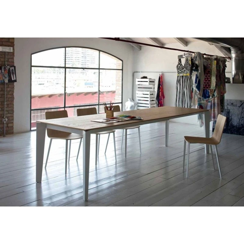 Tavolo Cruz Bontempi Casa 20.27 Allungabile 4 Tavolo Cruz Bontempi Casa 20.27 Allungabile - immagine 2