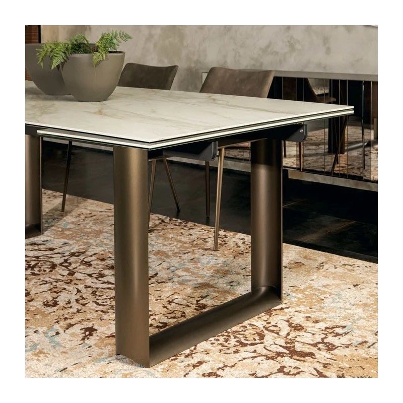 Tavolo Cube Tonin Casa Allungabile 4 Tavolo Cube Tonin Casa Allungabile - immagine 2