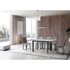 Tavolo Cumar Itamoby Telaio Antracite -Arredare Moderno tavolo cumar itamoby telaio antracite 1