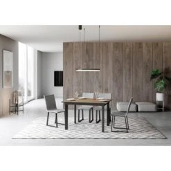 Tavolo Cumar Itamoby Telaio Antracite -Arredare Moderno tavolo cumar itamoby telaio antracite 3