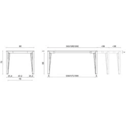 Tavolo Decapo Plus Miniforms Allungabile 17 Tavolo Decapo Plus Miniforms Allungabile -Arredare Moderno tavolo decapo plus miniforms allungabile 7