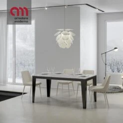 Tavolo Flame Evolution Itamoby Telaio Antracite