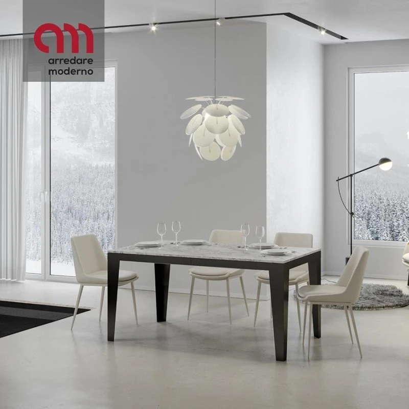 Tavolo Flame Evolution Itamoby Telaio Antracite 3 Tavolo Flame Evolution Itamoby Telaio Antracite