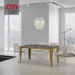 Tavolo Flame Evolution Itamoby Telaio Oro