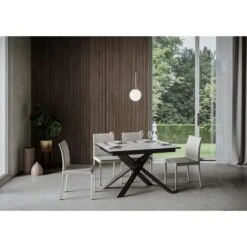 Tavolo Ganty Itamoby Bordo Antracite -Arredare Moderno tavolo ganty itamoby bordo antracite 4