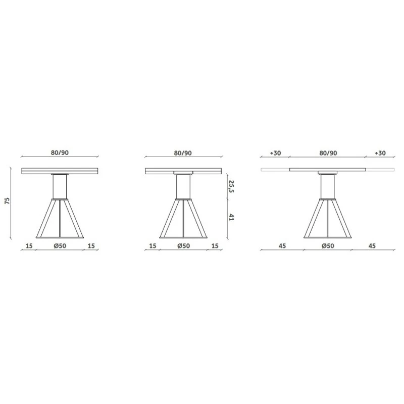 Tavolo Geronimo Plus Miniforms Allungabile 12 Tavolo Geronimo Plus Miniforms Allungabile - immagine 10