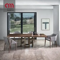 Tavolo Imperial Bontempi Casa Rettangolare Fisso