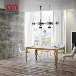 Tavolo Karamay Evolution Itamoby Telaio Oro