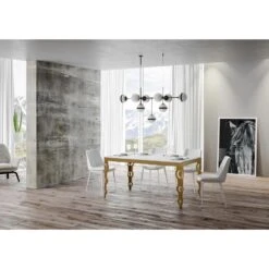 Tavolo Karamay Evolution Itamoby Telaio Oro 12 Tavolo Karamay Evolution Itamoby Telaio Oro -Arredare Moderno tavolo karamay evolution itamoby telaio oro 3