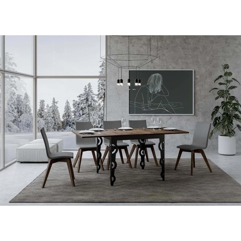 Tavolo Karamay Libra Itamoby Telaio Antracite 8 Tavolo Karamay Libra Itamoby Telaio Antracite - immagine 6