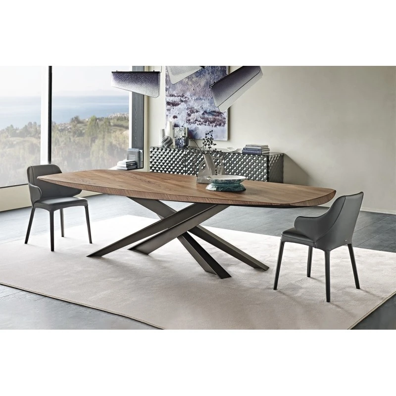 Tavolo Lancer Wood Cattelan Italia 4 Tavolo Lancer Wood Cattelan Italia - immagine 2