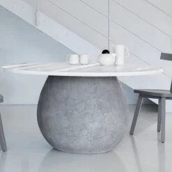 Tavolo Next 232 Gervasoni Rotondo -Arredare Moderno tavolo next 232 gervasoni rotondo 4