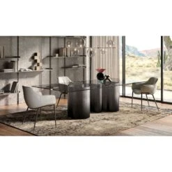 Tavolo Papel Glass Cattelan Italia -Arredare Moderno tavolo papel glass cattelan italia 2