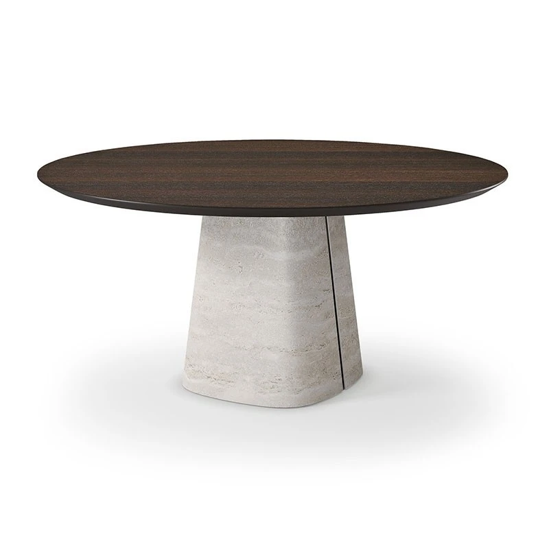 Tavolo Rado Wood Round Cattelan Italia 4 Tavolo Rado Wood Round Cattelan Italia - immagine 2
