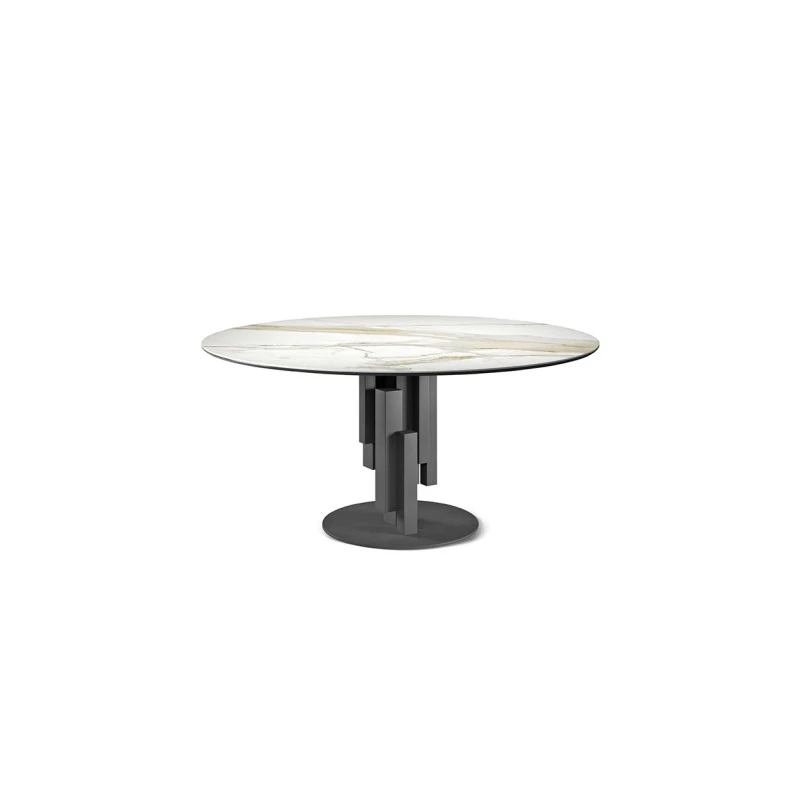 Tavolo Skyline Round Keramik Cattelan Italia 4 Tavolo Skyline Round Keramik Cattelan Italia - immagine 2