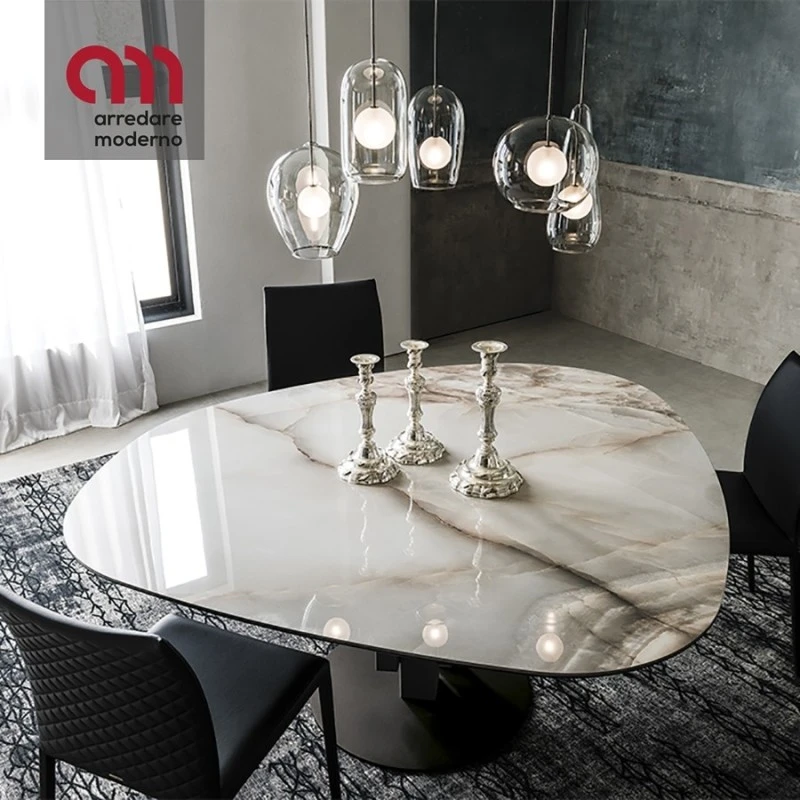 Tavolo Skyline Round Keramik Cattelan Italia 3 Tavolo Skyline Round Keramik Cattelan Italia