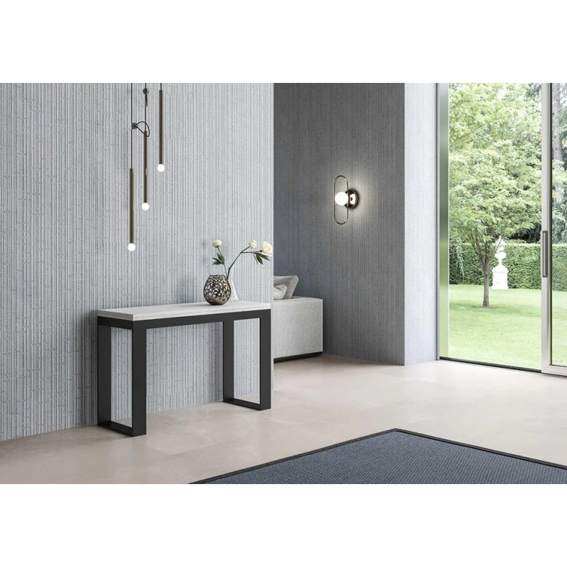 Tavolo Tecno Double Itamoby Telaio Antracite 8 Tavolo Tecno Double Itamoby Telaio Antracite - immagine 6