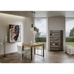 Tavolo Tecno Premium Itamoby Telaio Antracite -Arredare Moderno tavolo tecno premium itamoby telaio antracite 3