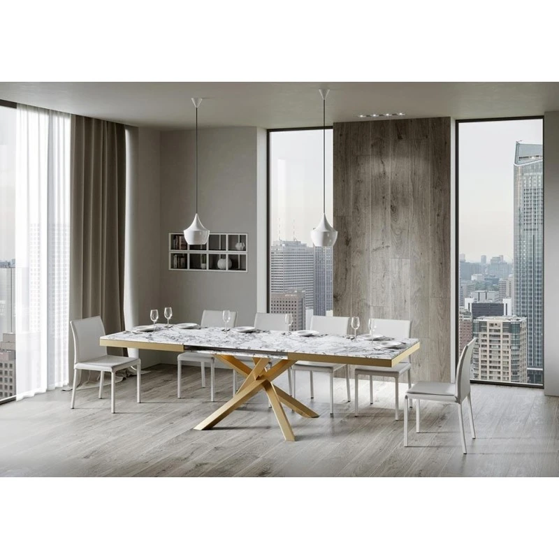 Tavolo Volantis Evolution Itamoby Telaio Oro 6 Tavolo Volantis Evolution Itamoby Telaio Oro - immagine 4