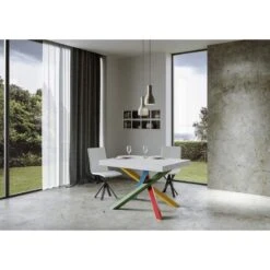 Tavolo Volantis Itamoby Multicolor Allungabile -Arredare Moderno tavolo volantis itamoby multicolor allungabile 1