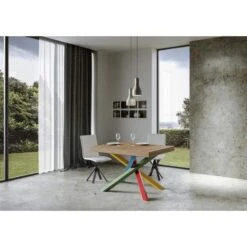 Tavolo Volantis Itamoby Multicolor Allungabile -Arredare Moderno tavolo volantis itamoby multicolor allungabile 3