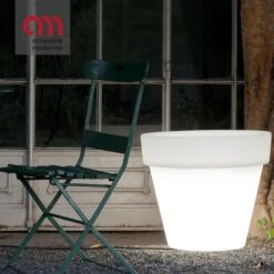 Vaso Bordato Liscio Serralunga Illuminabile